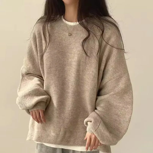 Cozy Womens Crew Neck Pullover 